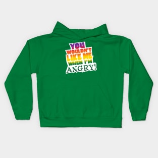 Hulk Angry! Kids Hoodie